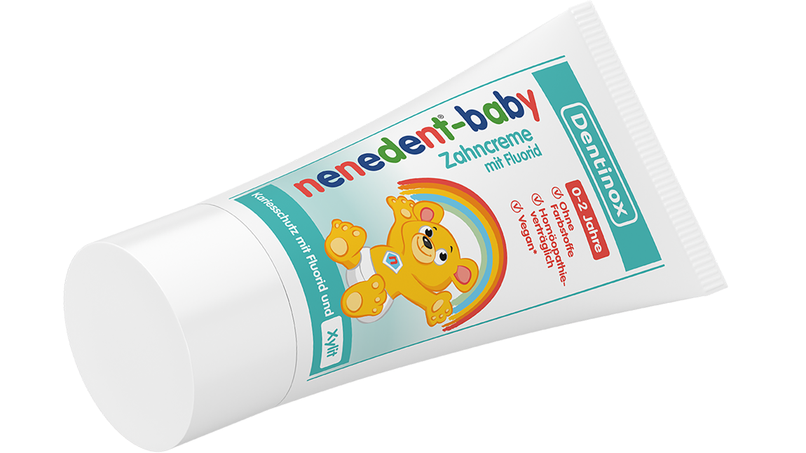 Nenedent-baby Zahncreme mit Fluorid