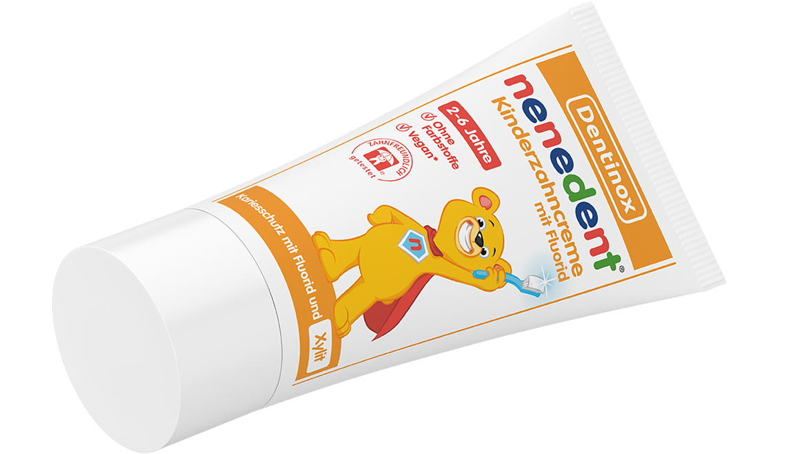 Nenedent Kinderzahncreme mit Fluorid