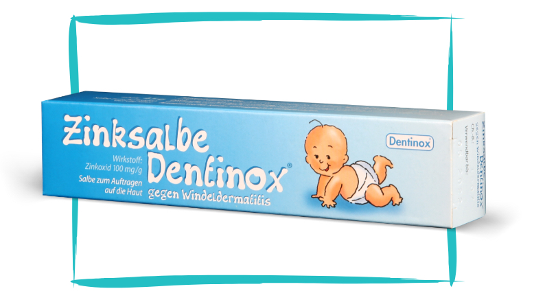 Produktbild der Zinksalbe Dentinox